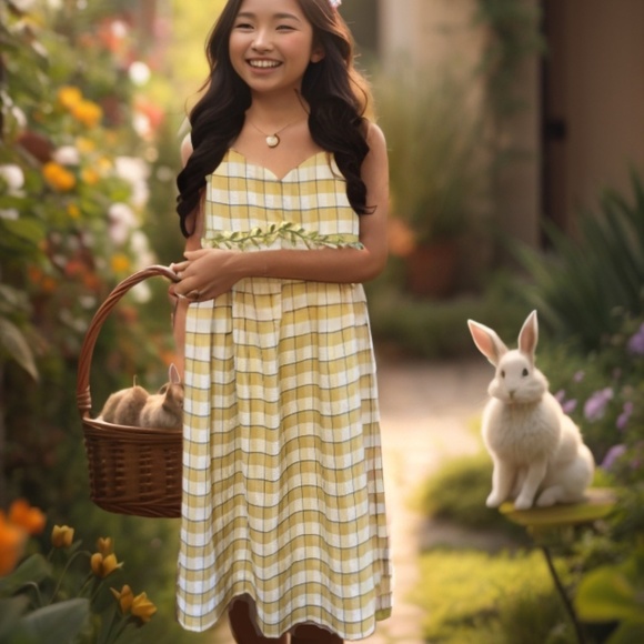 Girls Easter - Spring Dress - Picture 1 of 4